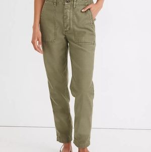 Madewell Green Utility Pants